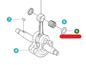 Pralka w grupie Części Zamienne / Części zamienne Dmuchawy do liści / Części zamienne Husqvarna 350BT w GPLSHOP (5028500-01)