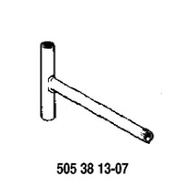 Hylsnyckel 8Mm 5053813-07 w grupie Części Zamienne / Części zamienne Pilarki / Części zamienne Husqvarna 55 w GPLSHOP (5053813-07)