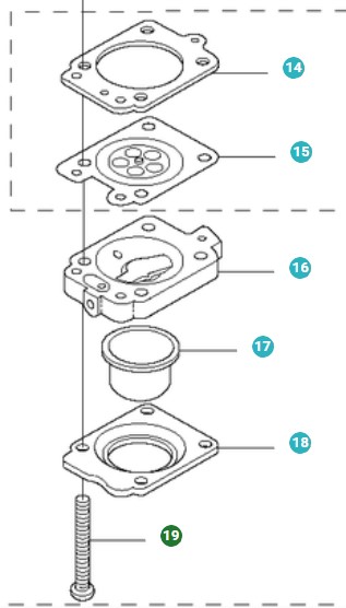 Śruba w grupie Części Zamienne / Części zamienne Nożyce do żywopłotu w GPLSHOP (5067411-01)