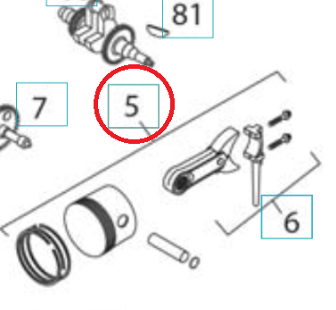 Tłok Kpl 5324293-15 w grupie  w GPLSHOP (5324293-15)