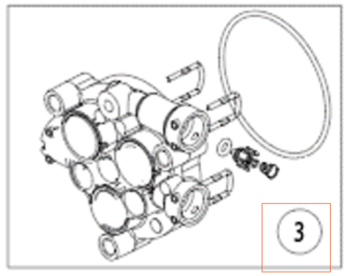 Blok cylindrów cylindrów Pw235/ 5363463-01 w grupie Części Zamienne / Części zamienne Myjki ciśnieniowe / Części zamienne Husqvarna PW235R w GPLSHOP (5363463-01)