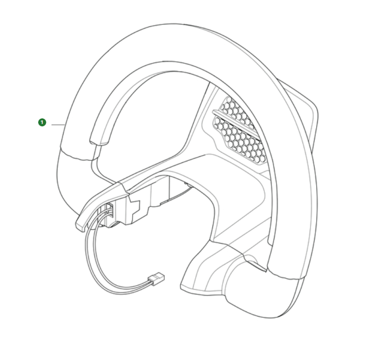 Uchwyt zespołu 215Ihd45/55 w grupie Części Zamienne / Części zamienne Nożyce do żywopłotu / Części zamienne Husqvarna 215iHD45 w GPLSHOP (5365355-02)