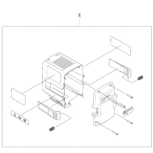 HOUSING ASSY BLi200 SPARE PART w grupie  w GPLSHOP (5365677-01)