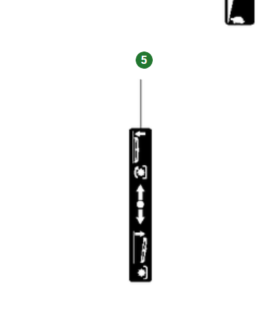 Naklejka w grupie Części Zamienne / Części zamienne Jonsered Kosiarki samojezdne / Części zamienne Jonsered FR 2216 MA 4x4 w GPLSHOP (5444392-02)