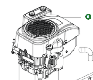 Silnik Hs 452E w grupie Części Zamienne / Części zamienne Traktory ogrodowe / Części zamienne Husqvarna TS 114 w GPLSHOP (5469177-01)