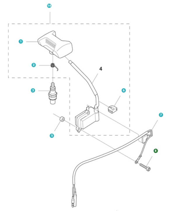 Śruba Torx w grupie Części Zamienne / Części zamienne Dmuchawy do liści / Części zamienne Husqvarna 580BTS w GPLSHOP (5793830-01)