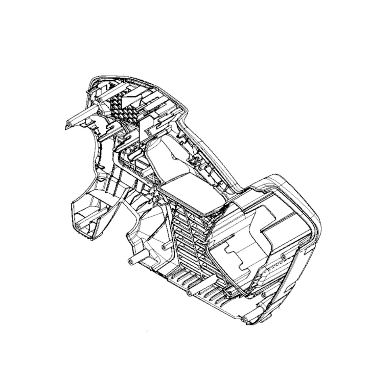 Okładka prawa w grupie Części Zamienne / Części zamienne Dmuchawy do liści / Części zamienne Husqvarna 525iB Mark II w GPLSHOP (5841573-02)