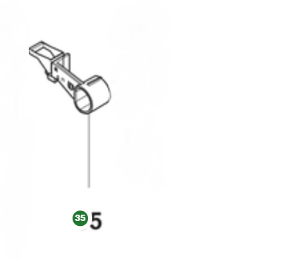 Ramię w grupie Części Zamienne / Części zamienne Nożyce do żywopłotu / Części zamienne Husqvarna 520iHT4 w GPLSHOP (5882192-01)