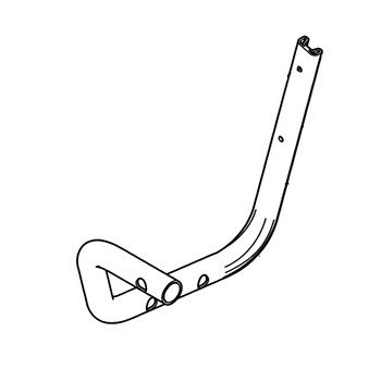 Rama prawego zderzaka w grupie Części Zamienne / Części zamienne Dmuchawy do liści / Części zamienne Husqvarna 550iBTX w GPLSHOP (5914585-01)