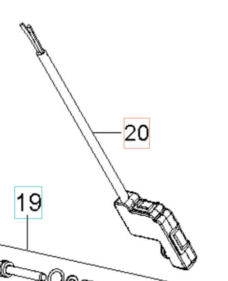 Mikroprzełącznik Kompletny 5926176-61 w grupie Części Zamienne / Części zamienne Myjki ciśnieniowe / Części zamienne Husqvarna PW360 w GPLSHOP (5926176-61)