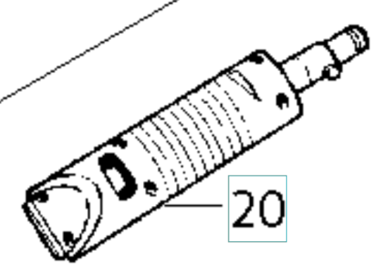 Dysza Tornado Pr 5926177-07 w grupie Części Zamienne / Części zamienne Myjki ciśnieniowe / Części zamienne Husqvarna PW460 w GPLSHOP (5926177-07)