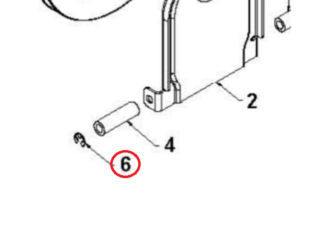 Pierścień Ustalający E-Ring 5958411-01 w grupie  w GPLSHOP (5958411-01)