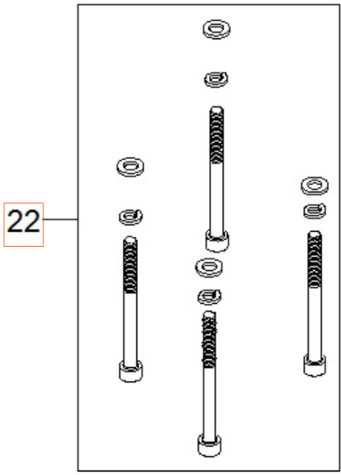 Śruba M6X70 Din 912 4Szt 5962888-01 w grupie Części Zamienne / Części zamienne Myjki ciśnieniowe / Części zamienne Husqvarna PW360 w GPLSHOP (5962888-01)