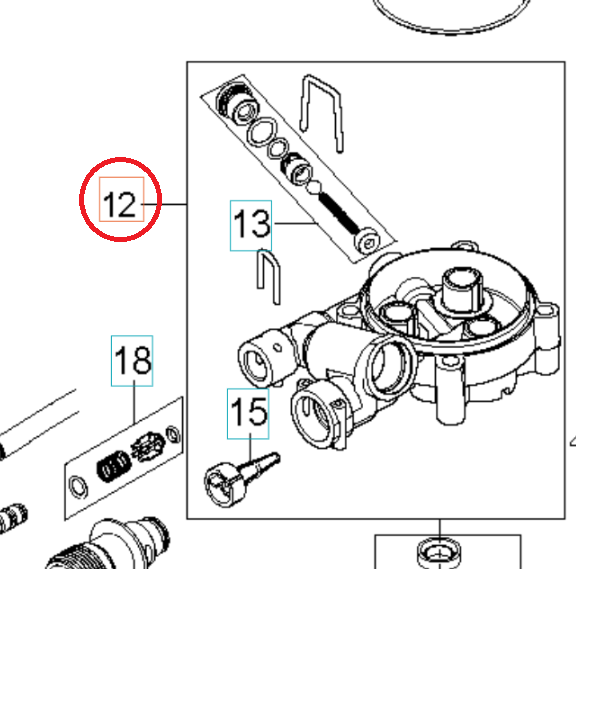 Cylinder z łatwym startem 5999517-01 w grupie Części Zamienne / Części zamienne Myjki ciśnieniowe / Części zamienne Husqvarna PW360 w GPLSHOP (5999517-01)