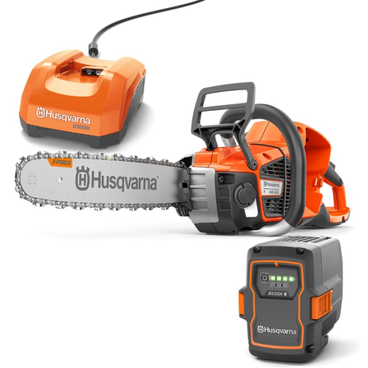 Husqvarna 542i XP®G w zestawie z akumulatorem i ładowarką w grupie Produkty do pielęgnacji ogrodów oraz do gospodarki leśnej marki / Husqvarna Pilarki / Akumulator pilarka w GPLSHOP (9706471)