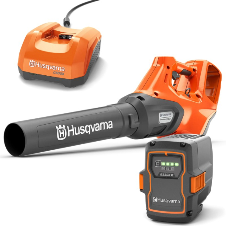 Husqvarna 530iB w zestawie z B330X i C500X w grupie Produkty do pielęgnacji ogrodów oraz do gospodarki leśnej marki / Husqvarna Dmuchawy / Dmuchawy akumulatorowe w GPLSHOP (9706561)