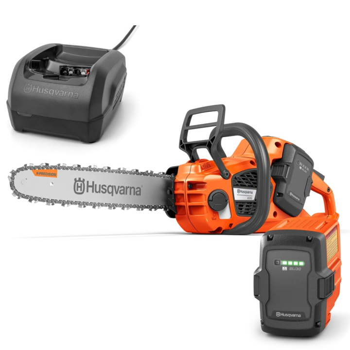 Husqvarna 435i w zestawie BLi30 i QC250 w grupie Produkty do pielęgnacji ogrodów oraz do gospodarki leśnej marki / Husqvarna Pilarki / Akumulator pilarka w GPLSHOP (9707182)