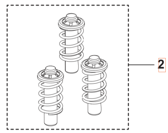 Zestaw tłoka pompy 5460912-01