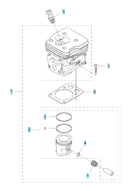 Cylinder 5772749-02